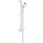 Душевой гарнитур GROHE New Tempesta Cosmopolitan 100 II с полочкой, душевая штанга 600 мм, хром 