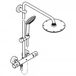 Душевая система GROHE Euphoria 210 с термостатическим смесителем, хром (27964000)