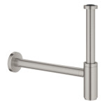 Сифон для раковины GROHE 1 1/4" из латуни, суперсталь 