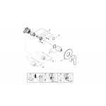 Смеситель для душа GROHE BauEdge скрытого монтажа, в комплекте с монтажной частью, хром 