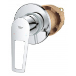 Смеситель для душа GROHE BauLoop скрытого монтажа, в комплекте с монтажной частью, хром 