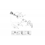 Смеситель для душа GROHE BauLoop скрытого монтажа, в комплекте с монтажной частью, хром 