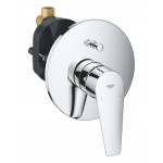 Смеситель для ванны GROHE BauEdge скрытого монтажа, в комплекте с монтажной частью, хром 