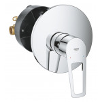 Смеситель для душа GROHE BauLoop скрытого монтажа, в комплекте с монтажной частью, хром 