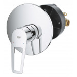 Смеситель для душа GROHE BauLoop скрытого монтажа, в комплекте с монтажной частью, хром 