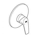 Смеситель для душа GROHE BauFlow скрытого монтажа, в комплекте с монтажной частью, хром 