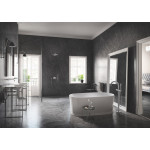 Внешняя часть термостата для ванны и душа GROHE Grohtherm SmartControl на 3 потребителя, круглая, суперсталь 