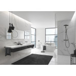 Внешняя часть смесителя для раковины GROHE Essence скрытого монтажа, на 2 отверстия, M-Size, темный графит матовый