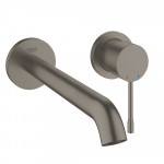 Внешняя часть смесителя для раковины GROHE Essence скрытого монтажа, на 2 отверстия, L-Size, темный графит матовый