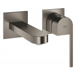 Внешняя часть смесителя для раковины GROHE Plus на 2 отверстия, M-Size, темный графит матовый 