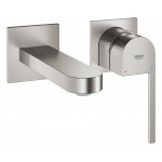 Внешняя часть смесителя для раковины GROHE Plus на 2 отверстия, M-Size, суперсталь 