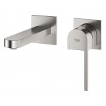 Внешняя часть смесителя для раковины GROHE Plus на 2 отверстия, M-Size, суперсталь 
