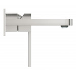 Внешняя часть смесителя для раковины GROHE Plus на 2 отверстия, M-Size, суперсталь 