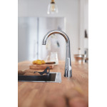 Кран для кухонной мойки GROHE Zedra для фильтрованной воды, без функции смешивания, хром 