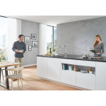 Комплект для кухни GROHE Red Duo с C-образным смесителем, бойлером L-Size и фильтром, хром 