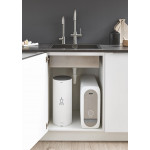 Комплект для кухни GROHE Red Duo с C-образным смесителем, бойлером L-Size и фильтром, суперсталь