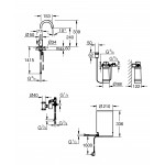 Комплект для кухни GROHE Red Mono с C-образным вентилем, бойлером M-Size и фильтром, хром 