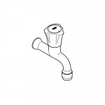 Кран для кухонной мойки GROHE Costa L настенный, без функции смешивания, хром (30098001)