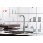 Смеситель для кухонной мойки GROHE Essence с вытяжным душем, хром 