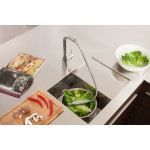 Смеситель для кухонной мойки GROHE Essence с вытяжным душем, хром 