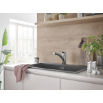 Смеситель для кухонной мойки GROHE Eurosmart с вытяжным душем, хром 