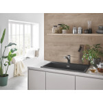 Смеситель для кухонной мойки GROHE Eurosmart с вытяжным душем, хром 