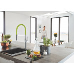 Гибкий шланг GROHE GROHFlexx для смесителя Essence, зеленый 