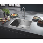 Смеситель для кухонной мойки GROHE Atrio, суперсталь 