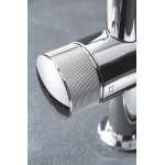 Смеситель для кухонной мойки GROHE Blue Pure Eurosmart с функцией фильтрации, с фильтром в комплекте, хром 
