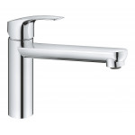 Смеситель для кухонной мойки GROHE Eurosmart, средний излив, хром (30463000)