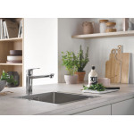 Смеситель для кухонной мойки GROHE Eurosmart, средний излив, хром (30463000)
