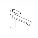 Смеситель для кухонной мойки GROHE Eurosmart, суперсталь (30463DC0)