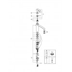 Смеситель для кухонной мойки GROHE Eurostyle Cosmopolitan, хром 