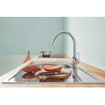 Смеситель для кухонной мойки GROHE BauLoop, хром 