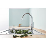 Смеситель для кухонной мойки GROHE BauEdge, хром 