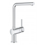 Смеситель для кухонной мойки GROHE Minta с поворотным L-изливом, хром 