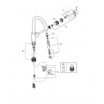 Смеситель для кухонной мойки GROHE Concetto, хром 