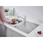 Мойка и смеситель для мойки GROHE K200, нержавеющая сталь 