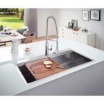 Мойка GROHE из нержавеющей стали, 1 чаша, K800 120-S 102,4/56 1.0 