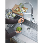 Мойка GROHE K800, нержавеющая сталь 