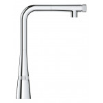 Смеситель для кухонной мойки GROHE Zedra SmartControl с вытяжным изливом, хром 