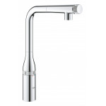 Смеситель для кухонной мойки GROHE Essence SmartControl с вытяжным изливом, хром 