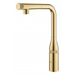 Смеситель для кухонной мойки GROHE Essence SmartControl с вытяжным изливом, холодный рассвет глянец 