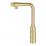 Смеситель для кухонной мойки GROHE Essence SmartControl с вытяжным изливом, холодный рассвет матовый 