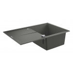 Мойка GROHE K400, 780 x 500 мм, серый гранит 