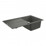 Мойка GROHE K400, 860 x 500 мм, серый гранит 