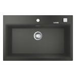 Мойка GROHE K700 с одной чашей, 780 x 510 мм, серый гранит 