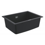 Мойка GROHE K700U с одной чашей, 610 x 460 мм, черный гранит 