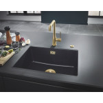 Мойка GROHE K700U с одной чашей, 610 x 460 мм, черный гранит 