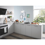 Мойка GROHE K200 с одной чашей, диаметр 510 мм, черный гранит 